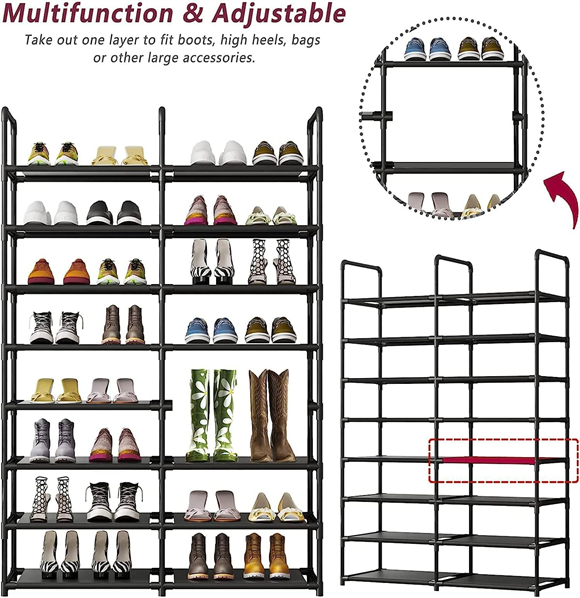 shoe rack without cover